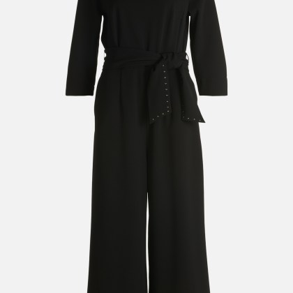Jumpsuit mit Eingrifftaschen – Bild 2