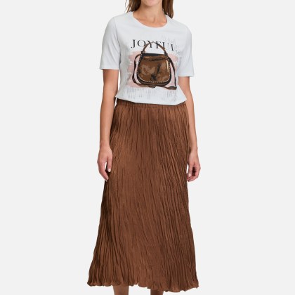 Basic Shirt mit Aufdruck – Bild 2