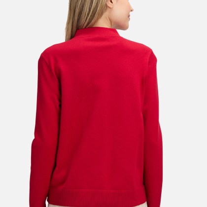 Basic-Strickpullover mit Stehkragen Basic-Strickpullover mit Stehkragen