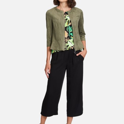 Blazer-Jacke mit Reißverschluss – Bild 2