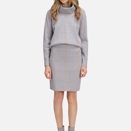 Strickrock mit Jacquard – Bild 2