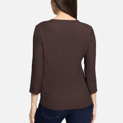 Strukturshirt mit Rundhalsausschnitt Strukturshirt mit Rundhalsausschnitt