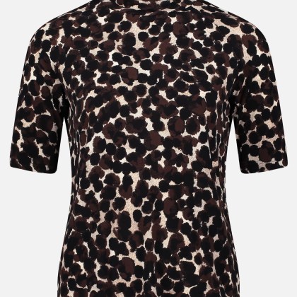 Printshirt mit Stehkragen – Bild 3