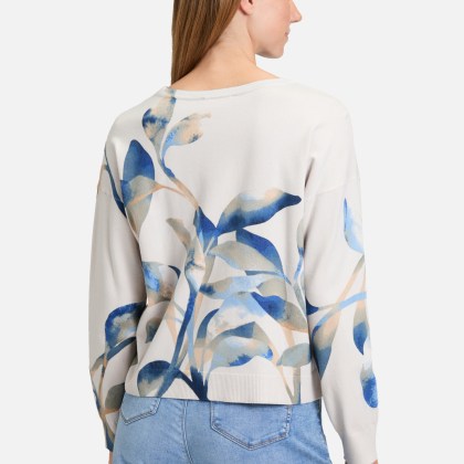 Strickpullover mit Print Strickpullover mit Print