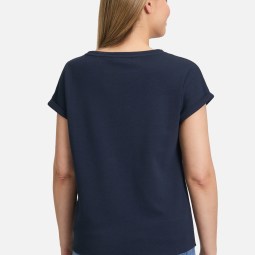 Halbarm-Shirt mit Schleifenknoten Halbarm-Shirt mit Schleifenknoten