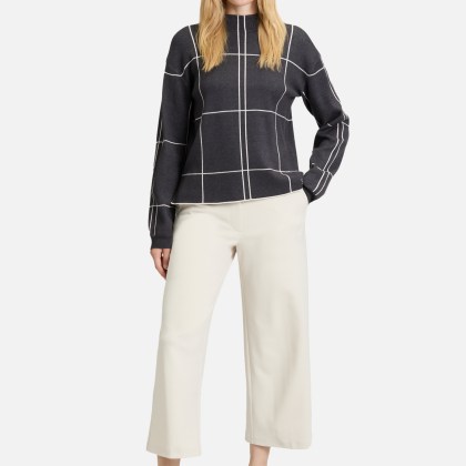 Strickpullover kariert – Bild 2