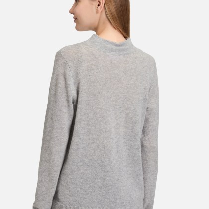 Kaschmir-Pullover mit Stehkragen Kaschmir-Pullover mit Stehkragen