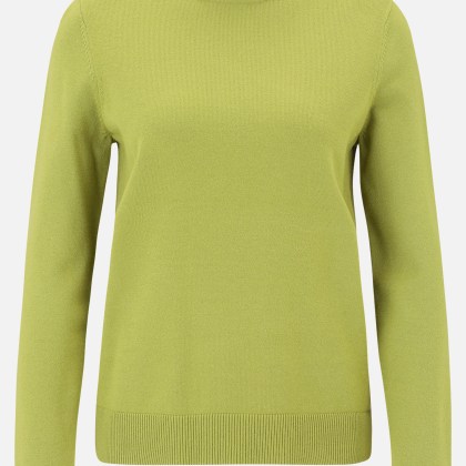 Basic-Strickpullover mit Stehkragen – Bild 3