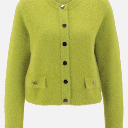 Casual-Strickjacke mit Knopfleiste – Bild 3