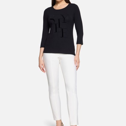 Basic Shirt mit Placement – Bild 2