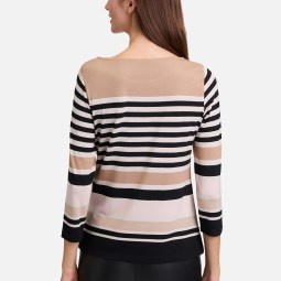 Basic Shirt mit U-Boot-Ausschnitt Basic Shirt mit U-Boot-Ausschnitt