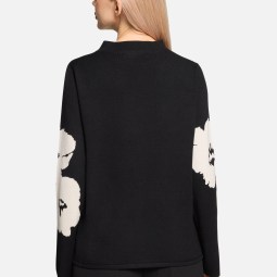 Feinstrickpullover mit Stehkragen Feinstrickpullover mit Stehkragen