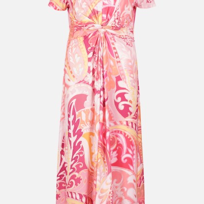 Midikleid mit Raffung – Bild 3