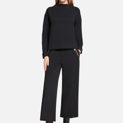 Sweatshirt mit Stehkragen – Bild 2