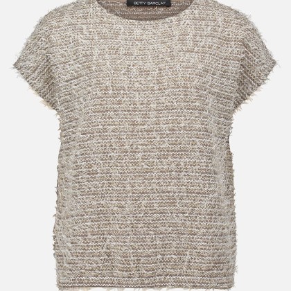 Feinstrickpullover mit Lurexfaden – Bild 3