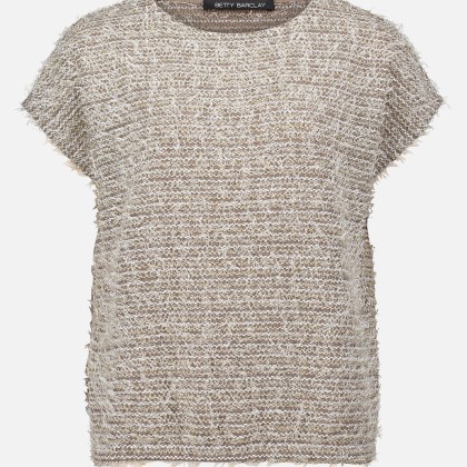 Feinstrickpullover mit Lurexfaden – Bild 3