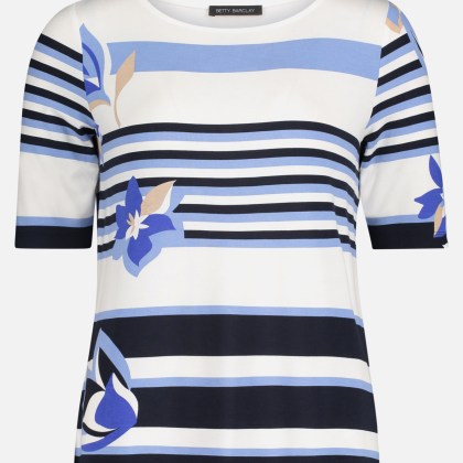 Basic Shirt mit Ringel – Bild 3