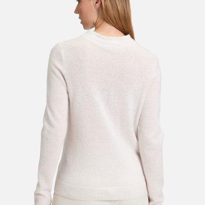 Kaschmir-Pullover mit Stehkragen Kaschmir-Pullover mit Stehkragen