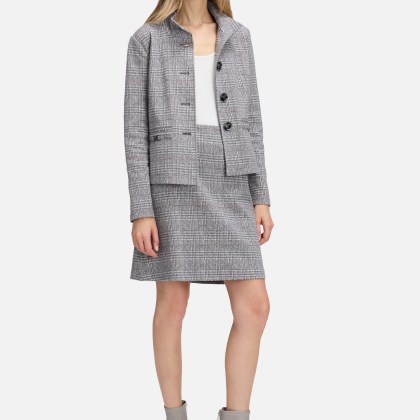 Karo-Rock mit Reißverschluss – Bild 2