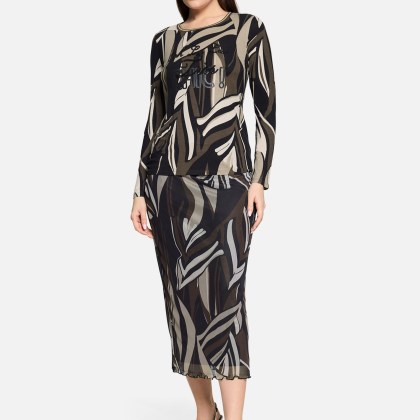 Midirock mit Gummizug – Bild 2