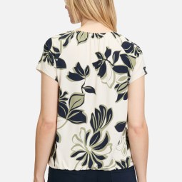 Printshirt mit Gummizug Printshirt mit Gummizug