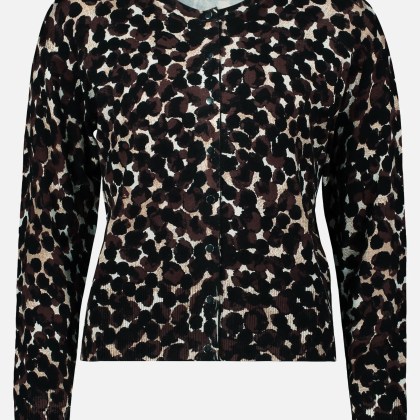 Feinstrickjacke mit überschnittenen Ärmeln – Bild 3