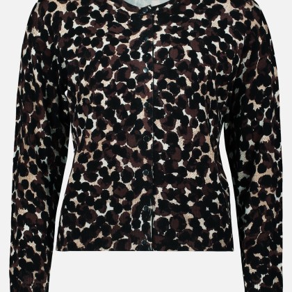 Feinstrickjacke mit überschnittenen Ärmeln – Bild 3