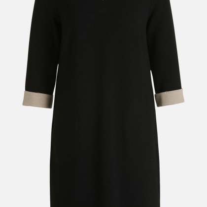 Jerseykleid mit Eingrifftaschen – Bild 3