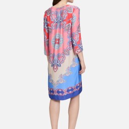 Blusenkleid mit 3/4 Arm Blusenkleid mit 3/4 Arm