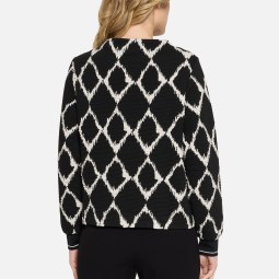 Sweatshirt mit Rippbündchen Sweatshirt mit Rippbündchen