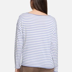 Strickpullover mit U-Boot-Ausschnitt Strickpullover mit U-Boot-Ausschnitt