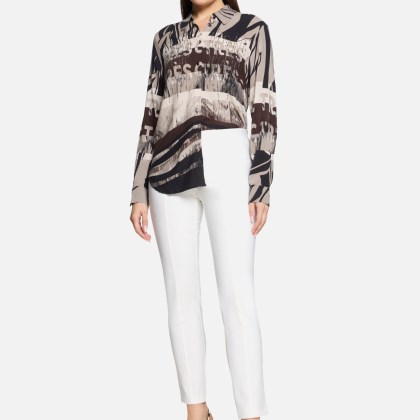 Hemdbluse mit Schmucksteinen – Bild 2