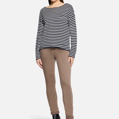 Strickpullover mit U-Boot-Ausschnitt – Bild 2