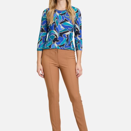 Basic Shirt mit Print – Bild 2