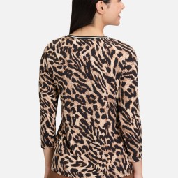 Basic Shirt mit Rippbündchen Basic Shirt mit Rippbündchen