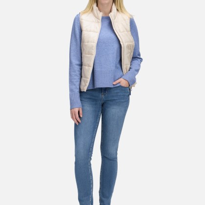 Steppweste mit Reißverschluss – Bild 2