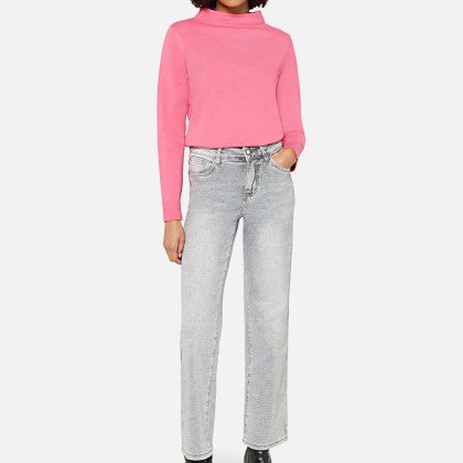 Strickpullover mit Stehkragen – Bild 2