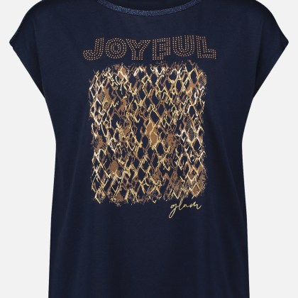 Blusenshirt mit U-Boot-Ausschnitt – Bild 3