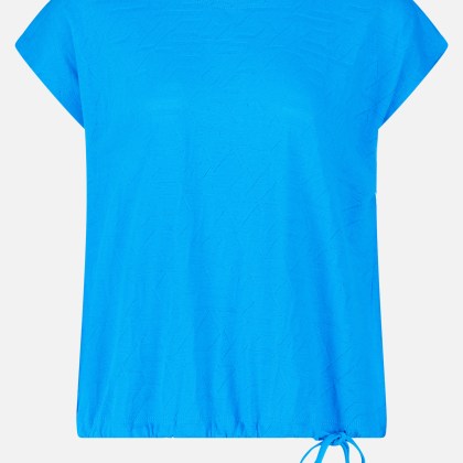 Strukturshirt mit Tunnelzug – Bild 3