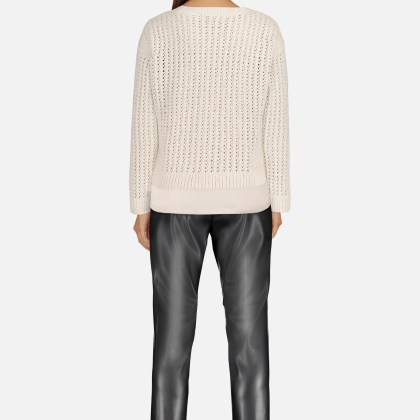 Schlupfbluse mit U-Boot-Ausschnitt Schlupfbluse mit U-Boot-Ausschnitt