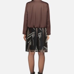 Chiffonkleid langarm Chiffonkleid langarm