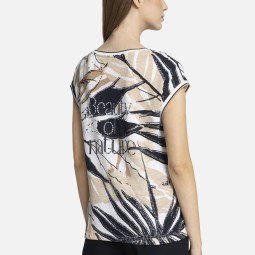 Printshirt mit Tunnelzug Printshirt mit Tunnelzug