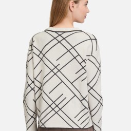 Strickpullover mit Jacquard Strickpullover mit Jacquard