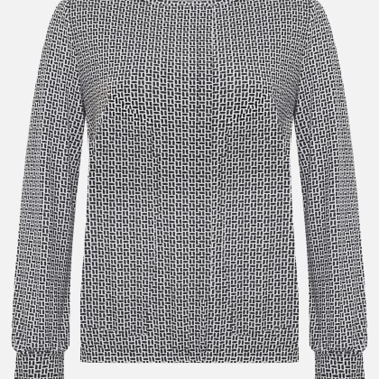 Casual-Shirt mit Gummizug – Bild 3