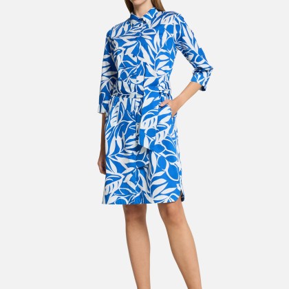 Hemdblusenkleid mit Knopfleiste – Bild 2