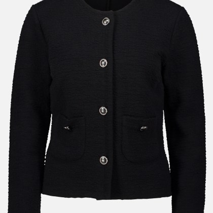 Sweatjacke mit Knöpfen – Bild 3