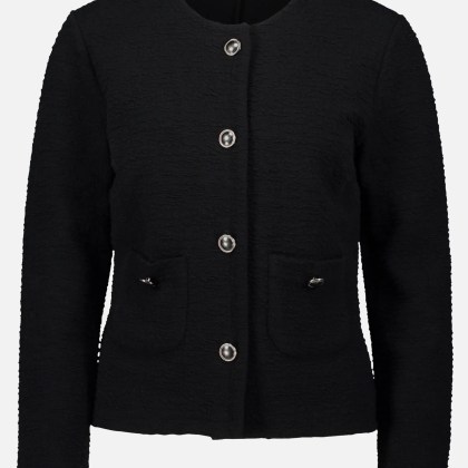 Sweatjacke mit Knöpfen – Bild 3