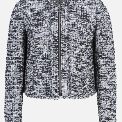 Blazer-Jacke mit Fransen – Bild 3