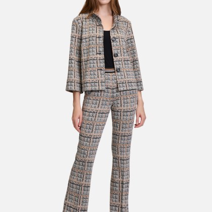 Karo-Hose Slim Fit – Bild 2