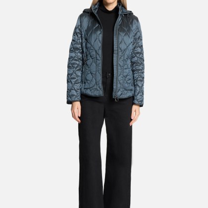 Outdoorjacke mit abnehmbarer Kapuze – Bild 2